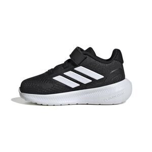 NWT Adidas Kids Run Falcon 5 Sneakers Toddler Size 8 Black White Unisex